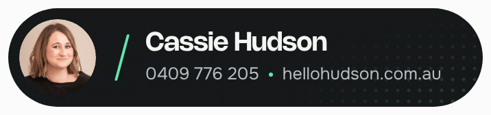 Cassie Hudson, Hello Hudson